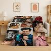 Moda Harry Styles Cantante Stella Coperta di Flanella Morbida Calda Coperta Plaid per Camera da Letto Soggiorno Letto Viaggio Campeggio Picnic Regalo