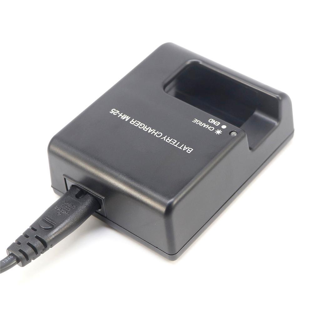 MH-25 Battery Charger for Nikon EN-EL15: Compatible with D600, D610, D7100, D810, D7000