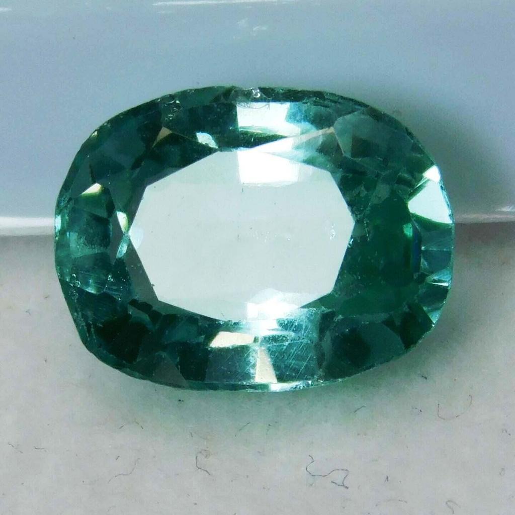 NATURAL Teal SAPPHIRE Oval Cut 8.34 Ct CERTIFIED Bluish Green Loose Gemstone As-4208