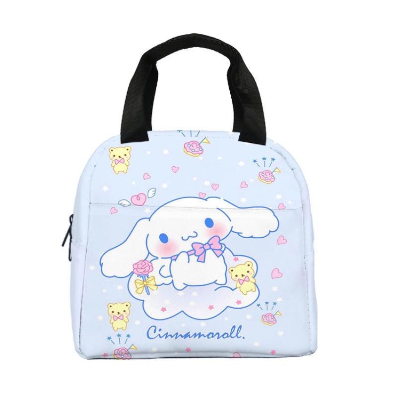 Cartoon Thermal Insulation Lunch Bag Portable Portable Lunch Bag Lunch Box Bag Student Office Worker With Meal Storage Bag
