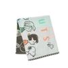PEANUTS Snoopy Imabari Jacquard Face Towel (Color Friends) Japan NEW