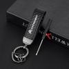 Carbon Leather Key Chain Ring Keyring For Citroen C1 C2 C3 Vts C4 Saxo C4L C5 C6 C8 Xsara Picasso Berlingo Cactus Aircross C3-XR