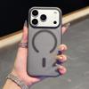 Clear Frosted PC For Magsafe Phone Case For iPhone 17 Air 16 15 14 Plus 13 12 11 Pro Max 17 Pro Magnetic Wireless Charge Cover
