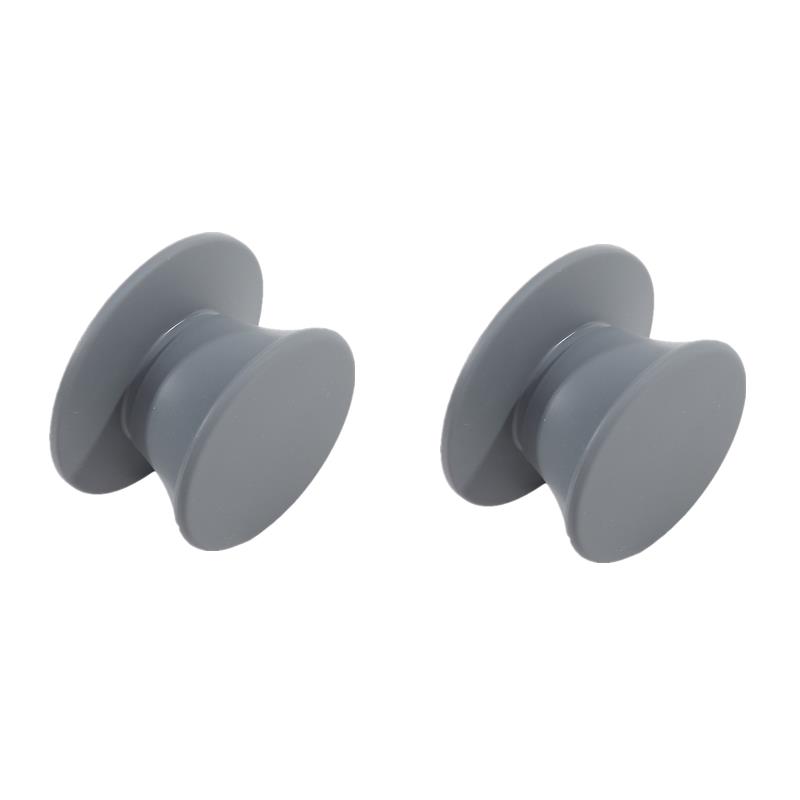 1/2/3KS Knoflík na pokličku hrnce Silikonová univerzální rukojeť hrnce Náhradní díly Kuchyňské nádobí Kryty Knoflíky na pokličku pánve Černá kuchyně