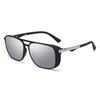 Men'S Square Polarized Sunglasses Uv400 Protection Anti-Glare Sun Shades Glasses For Driving Fishing Cycling Outdoor Activities