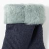 Gunze Ultra Heat Warm Socks Wool Cold Weather Protection Men's UCHI-COLLE (2-Pair Set), Blend, Brushed, Mid-Length,