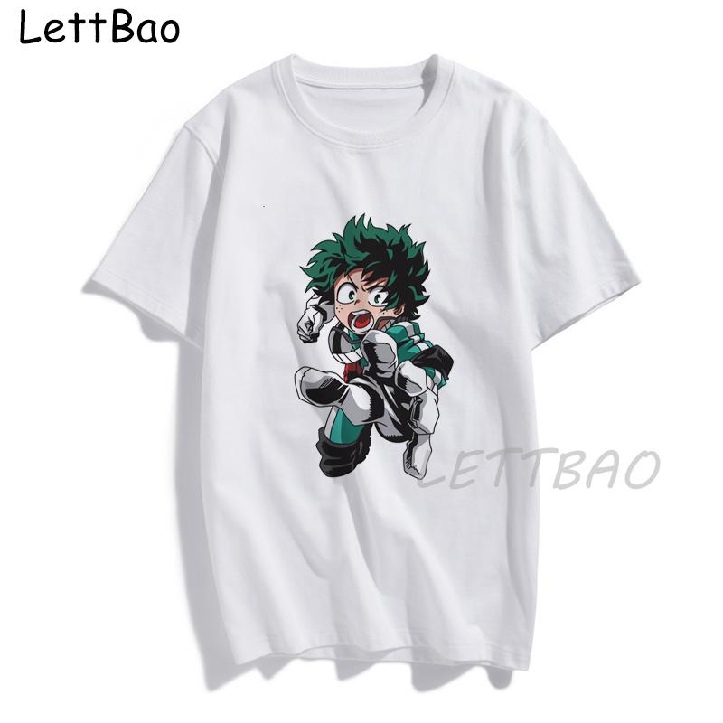 My Hero Academia Anime T Shirt Men Tops Summer Harajuku Short Sleeve Cute T Shirt Japanese