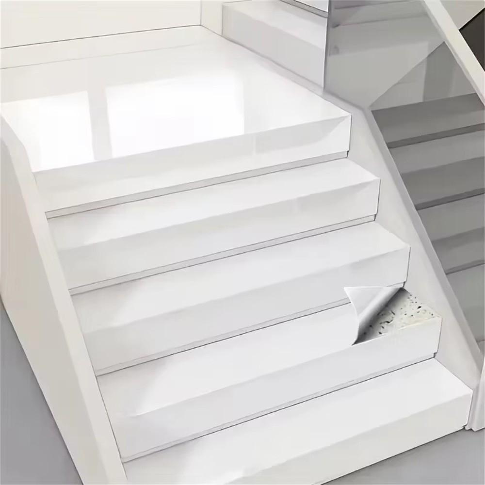 1 Roll 10m Window Sill Sticker Self-Adhesive Glossy Surface Floor Renovation Sticker Stick Installation Modern Door Decals