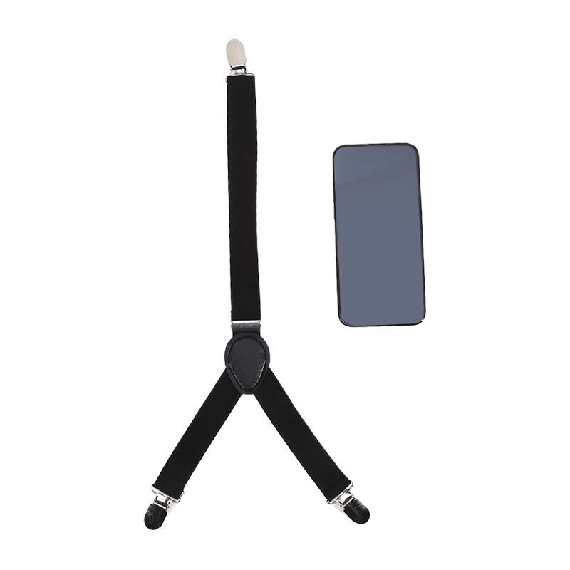 Herren Y-förmige Hängesocken Hemdclip Anzugoberteil Anti-Falten und Anti-Rutsch Verlängerter Hemdclip Y-förmiger Hängesocken Hemdclip