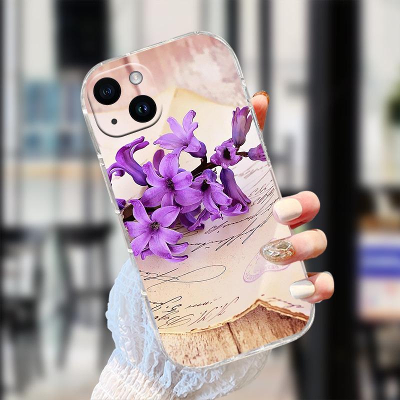 

Clear Case For iPhone 13 Mini 13 Pro Soft TPU Phone Back Cover For iPhone 14 Pro Max Coque 14 Plus Transparent Protective Fundas For iPhone 13