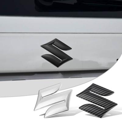 Logo 3D para Coche para Swift Sport Vitara Jimny SX4 Alto Splash Parrilla Frontal del Radiador Capó Insignia Trasera Cola Paracho Trasero Insignia del Maletero