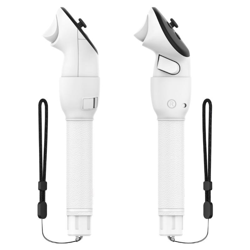 Long Arms Extenders for 3S Game Handle VR Controller Extension Grips Multifunction Stick Handle Attachments