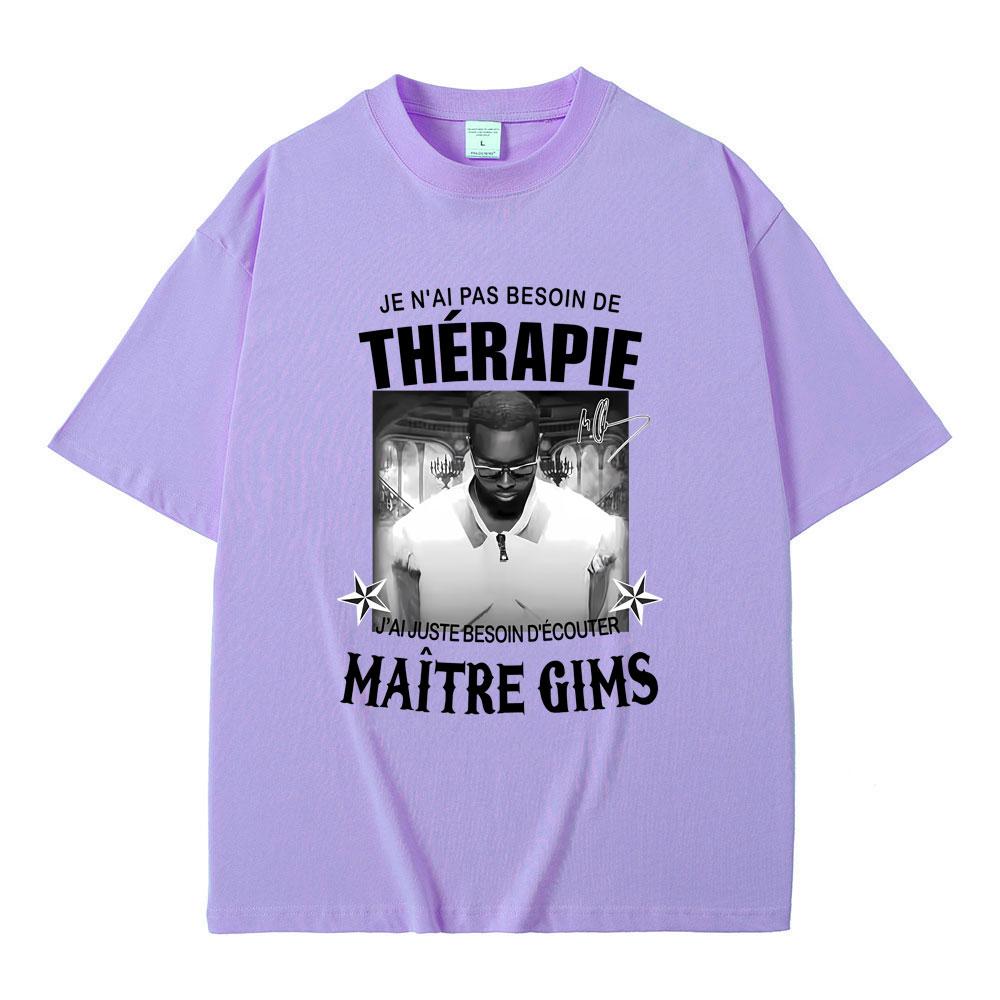 Rapper Gims Dernier Tour Tshirt LES DERNIERES VOLONTES DE MOZART Graphic Tshirts Men Women Hip Hop Fashion Pop Music T Shirts