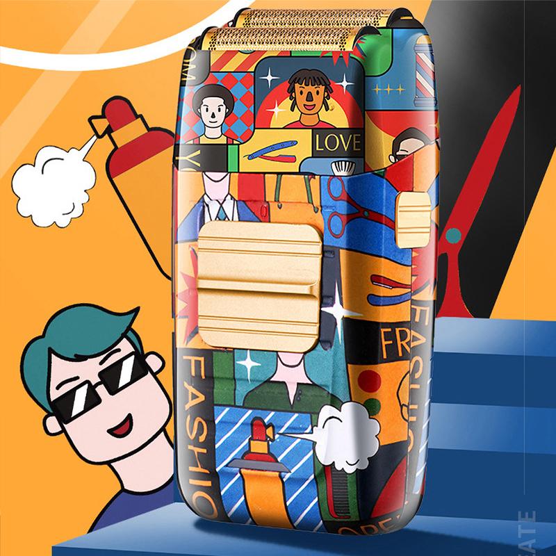 

Электрическая бритва Kemei Электрическая бритва Перезаряжаемая бритвенная машина для мужчин Бритва для бороды Бритва для влажной и сухой уборки Триммер для бороды Триммер для волос