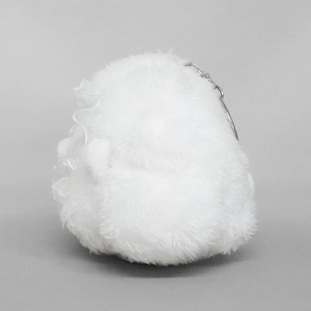 Sanei Boeki Mottk Fluffy Mood Mascot, Size: Approx. W10.5 X D8.5 X H8.5cm, Plush Toy, MK02