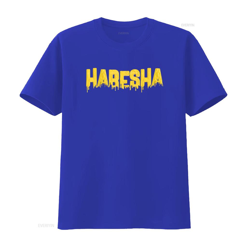 Rare Best Selling Habesha Eritrea Proud Ethiopia T Shirt USA Size S 4XL Vintage Washed Top For Everyday Wear Graphic Streetwear
