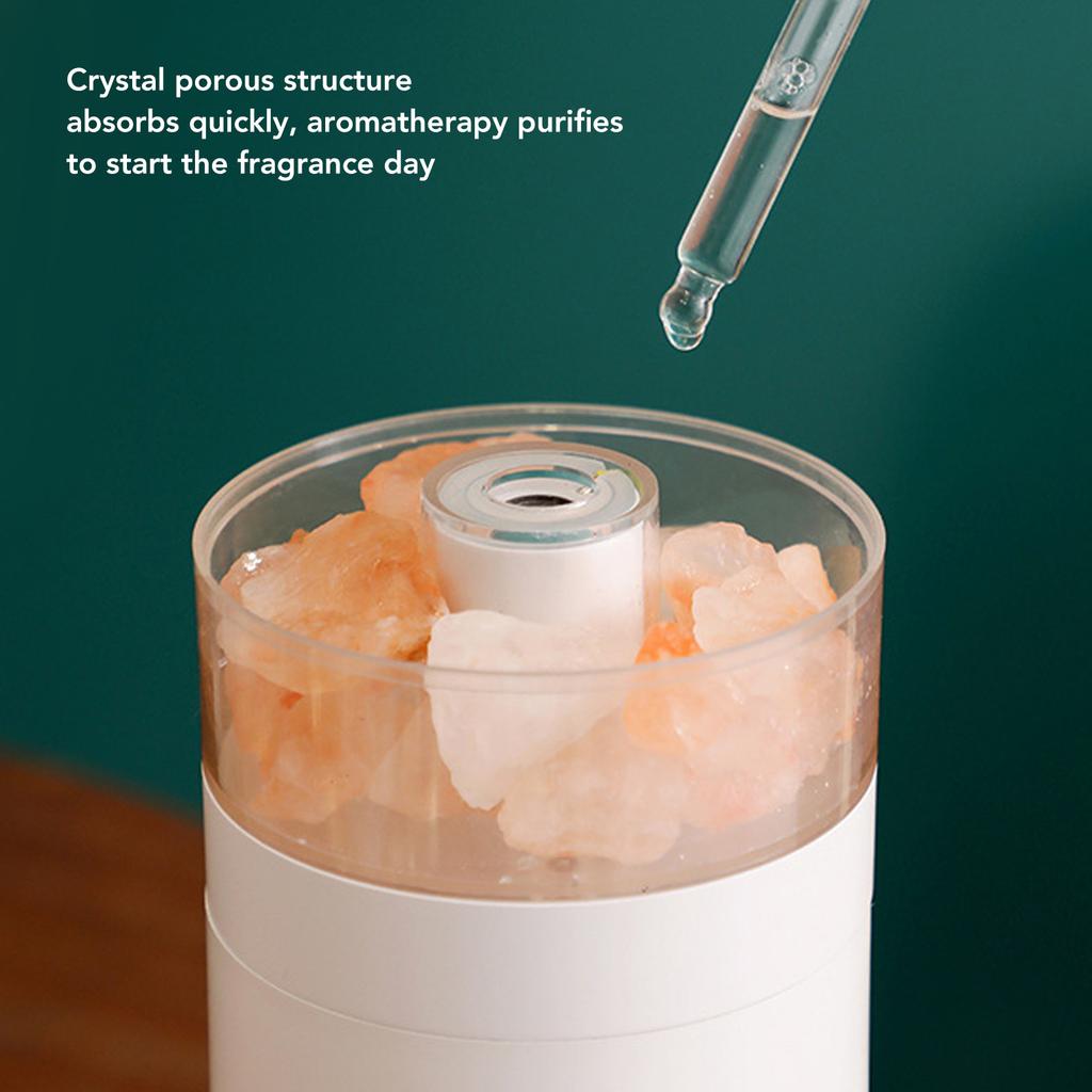 250ml Portable Humidifier USB Powered Rock Desktop Humidifier for Car Bedroom Living Room
