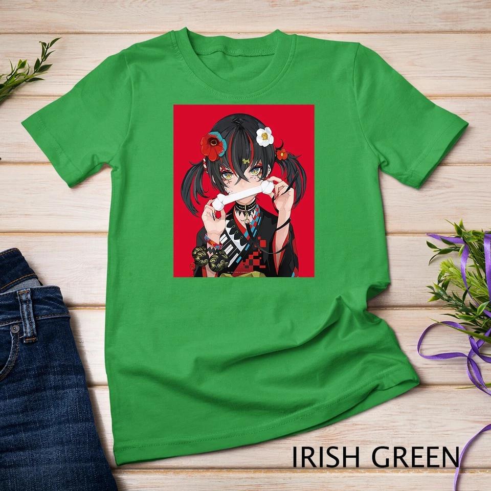 Anime Girl Japanese Aesthetic anime Otaku Gift Unisex T-shirt 4 L