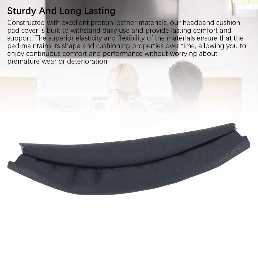 2PCS Protein Leather Replacement Headband Pad Headband Cover for WH-XB910N Headband Maintenance