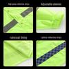 Reflective Raincoat & Pants Set - Thickened PU Oxford Cloth for Traffic & Sanitation, Stormproof