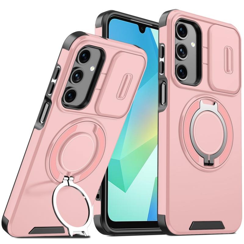 For Samsung Galaxy A55 A54 A35 A16 A15 A13 A06 A05 A05S Magnetic Finger Ring Holder Military Protective Case