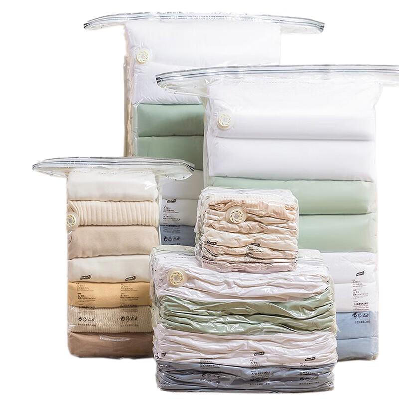 Taili No-Pump Vacuum Storage Bag Combo Set