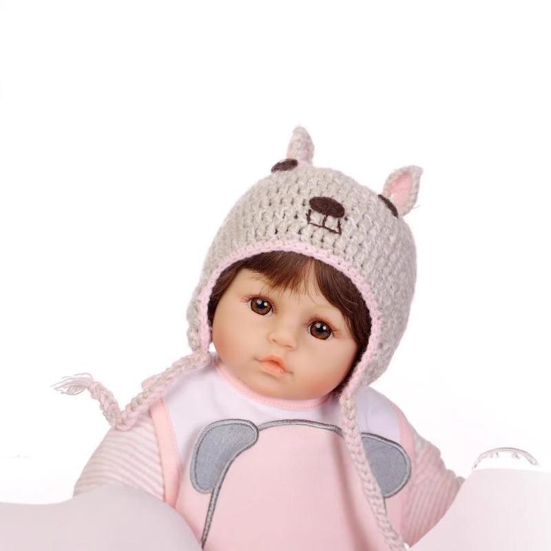 Doll Girl - Realistic Baby Role-Playing Toy with Soft Rubber