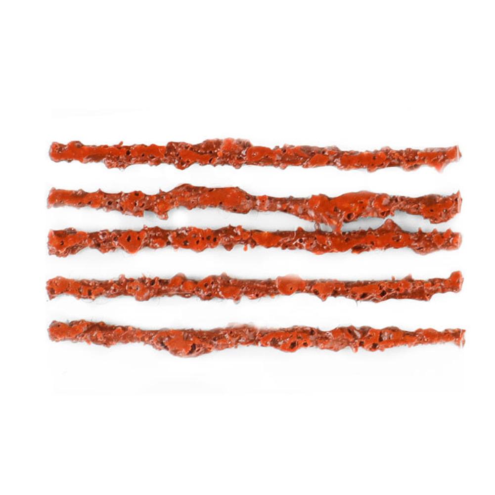 50pcs Seals Repair Strips Brown Bike Tubeless Tire Repair 1.5x50mm Cycling Accessories for Road Mountain Bikes for Bicycle Tires