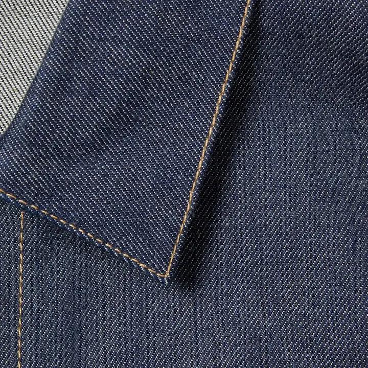Gucci SS24 Denim Jacket Men's Blue 792631-XDC1X-4395