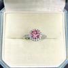 6.2mm Round Inlay CZ Diamond Ring Setting - High-End DIY Jewelry Accessory