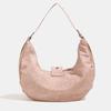 Large capacity half-moon tote sacks for women luxury designer bags and purses new in vintage rivet shoulder crossbody bag