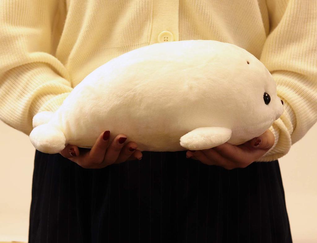 Yoshitoku Lovely Marine Animals Plush 180140 Seal, Medium,