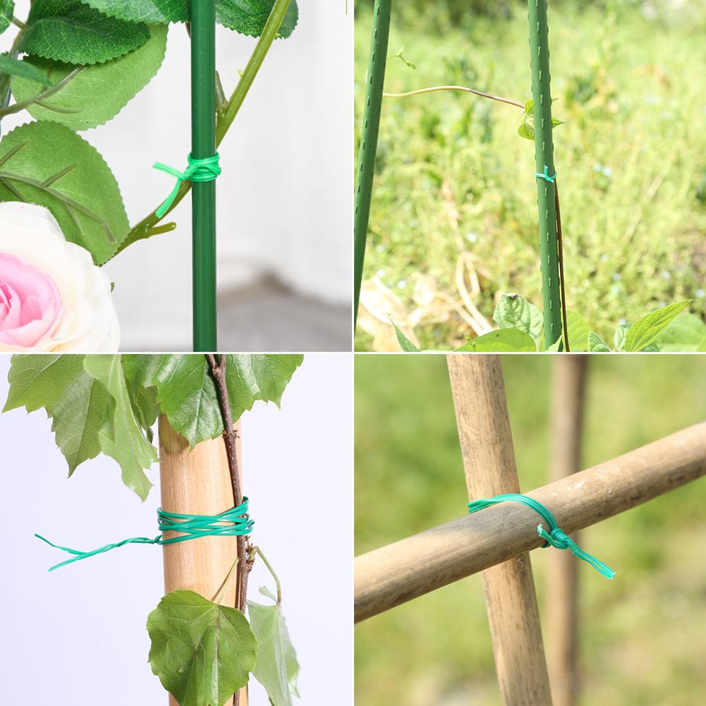 Vegetable Binder Twine Plant Support Type Tomato Clips Trellis Garden Vine Bound Cord Plant Fixing Clip Cages 20/30/50/100 meter