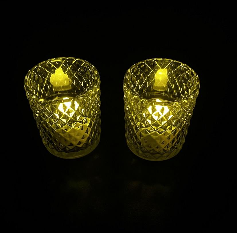 8pcs Solar Tea Light Led Candles Flameless Outdoor Waterproof Solar Tea Lights Rechargeable Candles for Party Garden Home Decor