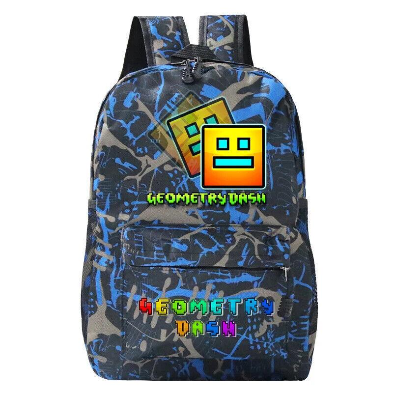 Geometrie Geometrică dash Geantă Școlară din Trei Piese Studenți Băieți și Fete Toc de Creioane pentru Campus Geantă din Pânză