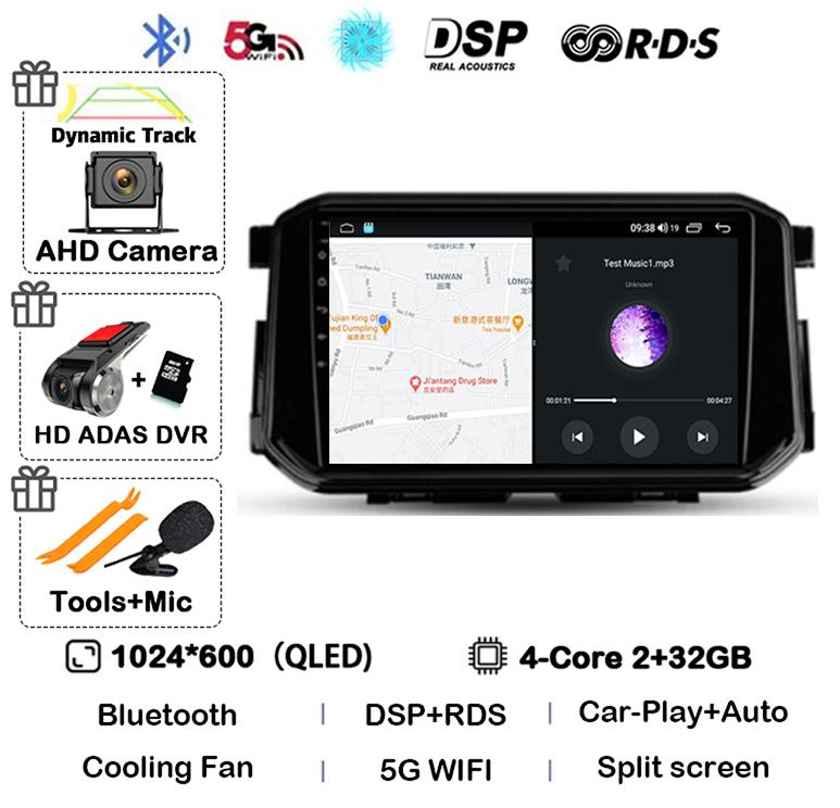 Android 14 Carplay Auto 4G+WIFI For Nissan Terra Xterra 2018 2019 2020-2022 Car Radio Multimedia Video Player GPS 360 Camera DSP