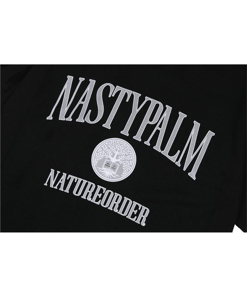 NP STUDIO Nature Other Logo T-Shirt Black