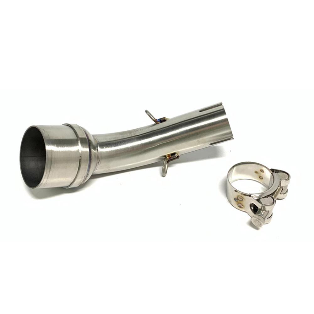 RZ YZFR3 YZFR25 Adattatore Connettore Tubo di Scarico Slip On per Moto Processo di Rivestimento Tubo Centrale Per Yamaha YZF R3 R25 2013-2020