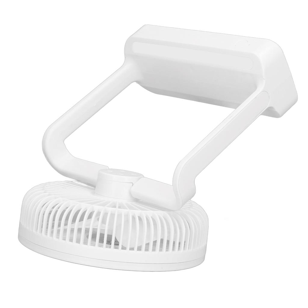 Portable Fan with Night Light Mini Desktop Fan Rechargeable Wall Mounted Hanging Fan for Home
