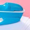 NoStaples Needed Plastic Stapler Secures 8Pages Safely Compactly Design Ideal For School And Office Work Documents