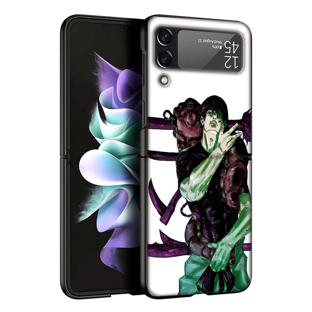 JusuKaisen Fushiguro Toji Phone Case For Samsung Galaxy Z Flip7 Flip6 5G Flip5 Flip4 Flip3 ZFlip 7 6 3 4 5 Shockproof Back Cover