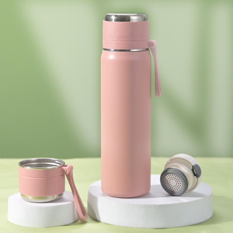 New Sling Bullet Thermos Cup Stainless Steel Water Cup Boys and Girls New Student Thermos Cup Water Bottle Thermos Hydroflask