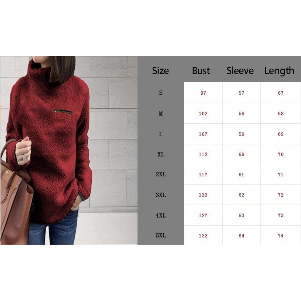 Winter Super Soft and Comfortable Solid Color Turtleneck Pullover Women's Sweater Fashion Zipper Sexy Top Ladies Hipster Clothes S-5XL