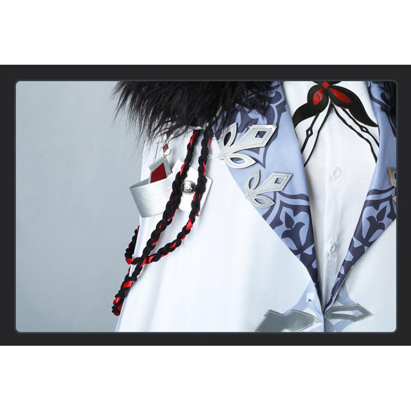 Game Anime   Fatui The Knave Arlecchino Cosplay Cloak Halloween Clothes Uniform New Skin