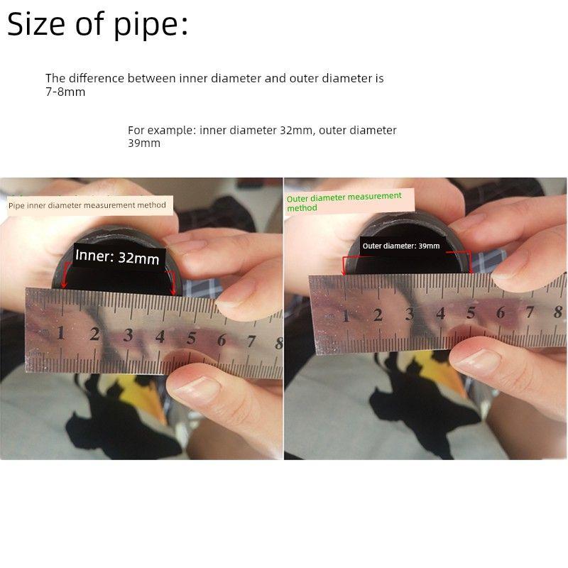 Neutral Hose of Dust Collector Caliber 20-100mm Multi-Specification Eva Bellows Car Wash Sweep-up Pipe Threaded Pipe