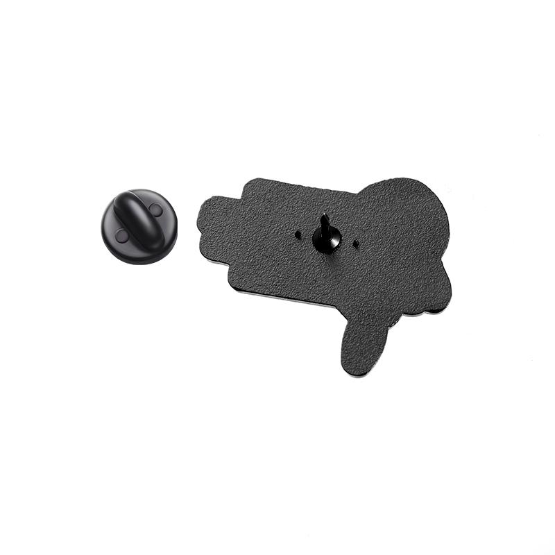 Delfintraining Emaille-Pins Custom IHR ANRUF WIRD AUFGEZEICHNET Broschen Anstecknadeln Tierischer Schmuck Geschenk für Freunde