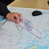 Distance Tool Calculation Device Convenient Measure Tool for Navigation Planning