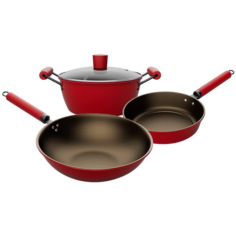 Набор посуды INMINDS Titanium Crystal из 3 предметов