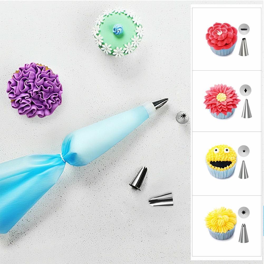 20Pcs Cake Baking Decorating Kit Set Piping Nozzles Cream Squeeze Bag Tools 20Pcs Cake Baking Decorating Kit Set Piping Nozzles Cream Squeeze Bag Tools