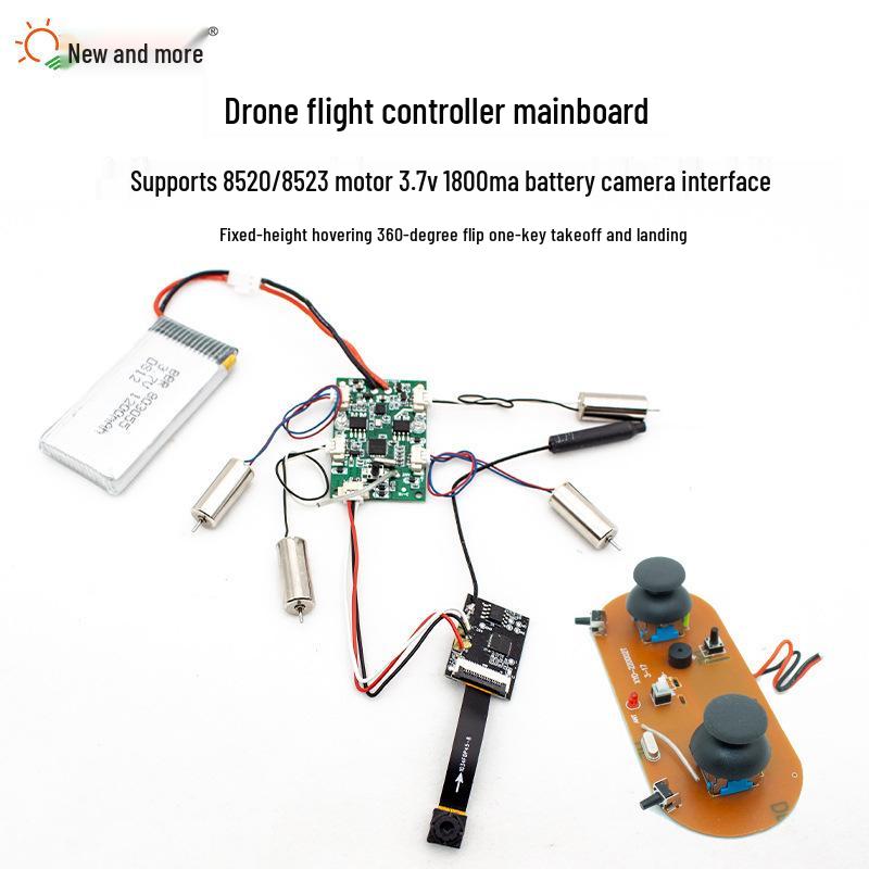 DIY Quadcopter Drone Flight Control Module & Remote Controller Motherboard Assembly Parts